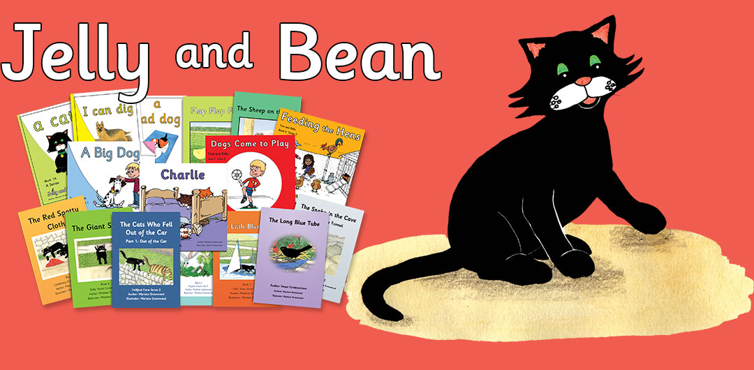 Learn to read and write with Jelly and Bean Jelly and Bean